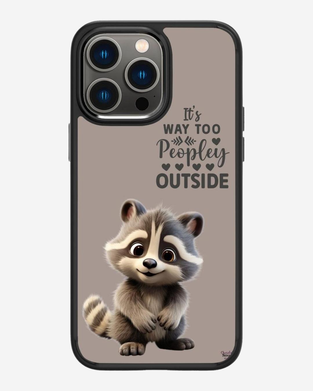 AntiSocial Printed iPhone Case