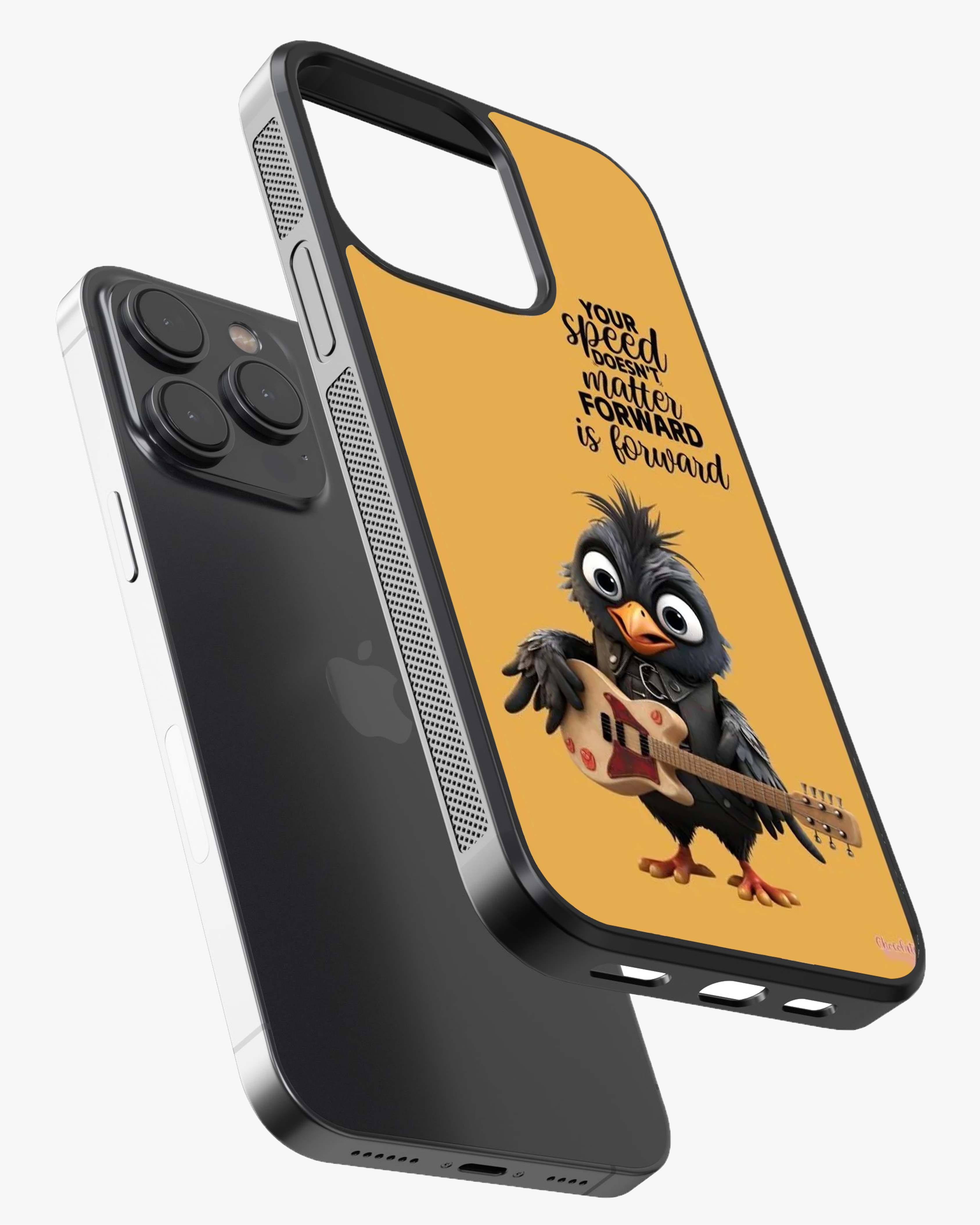 Rocky Printed Glass Case