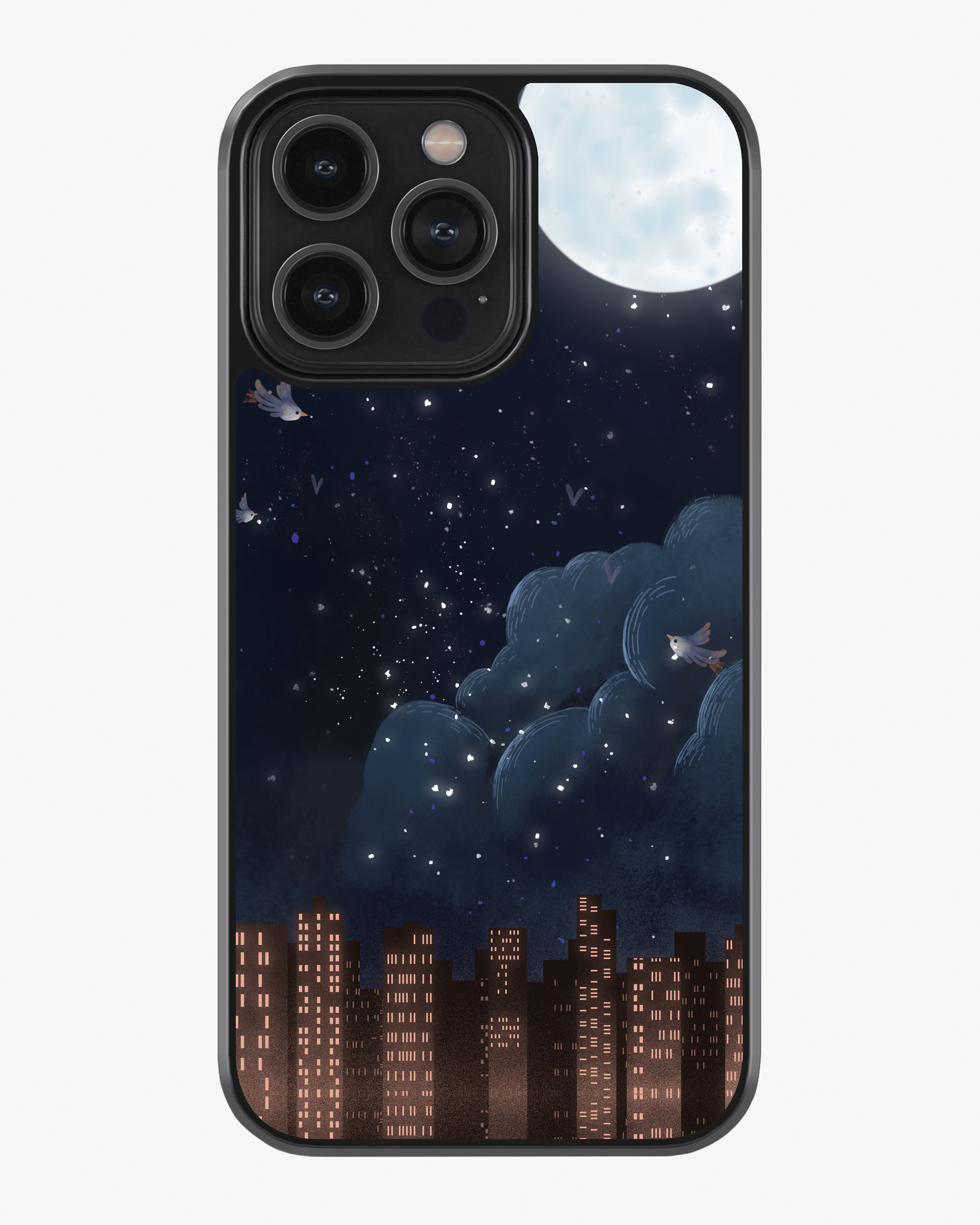 Midnight City Glass Case