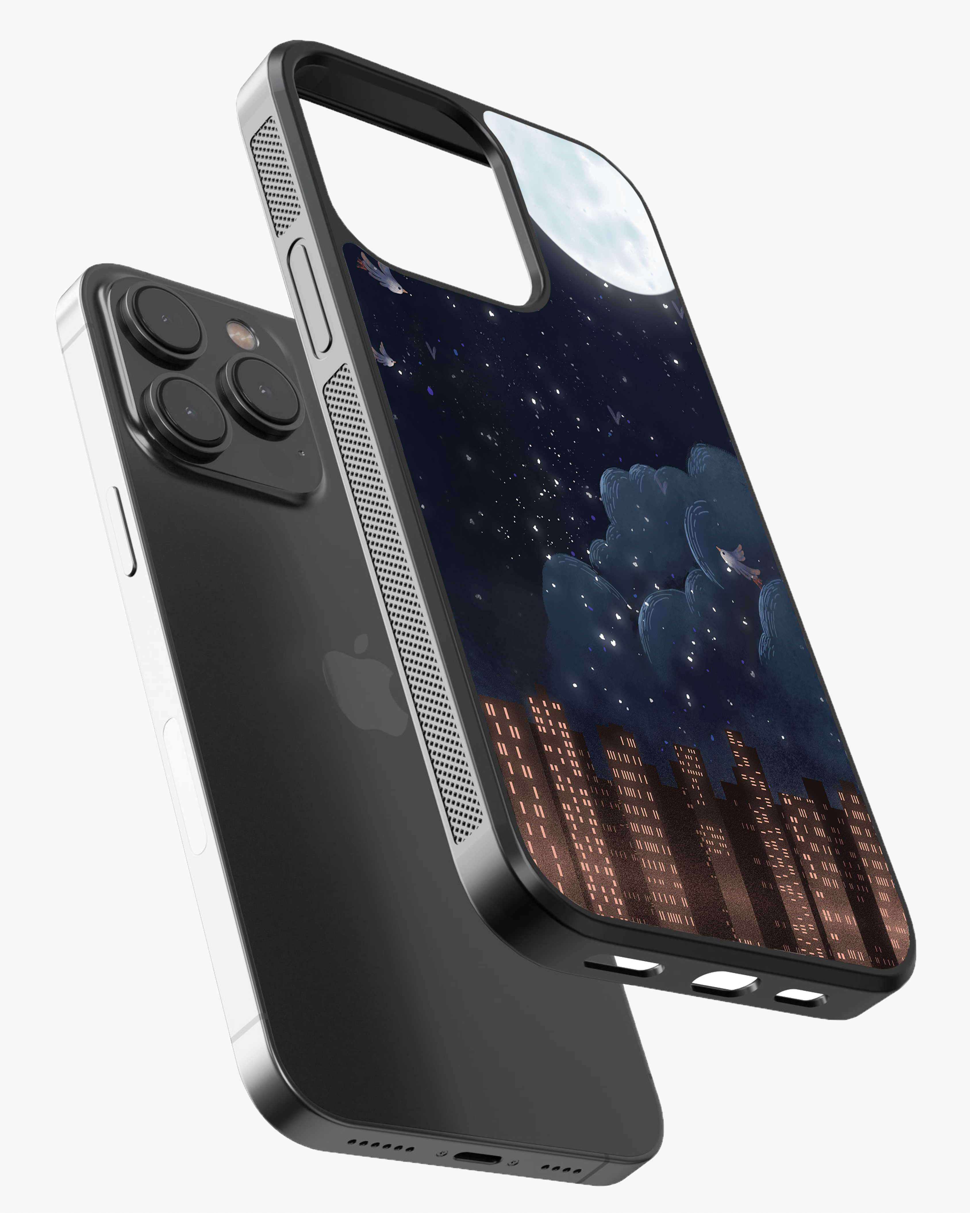 Midnight City Glass Case