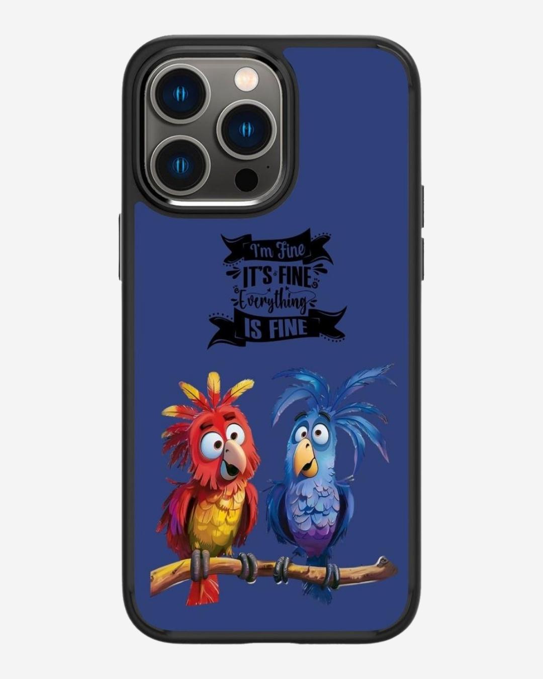 Moodbirds iPhone Case
