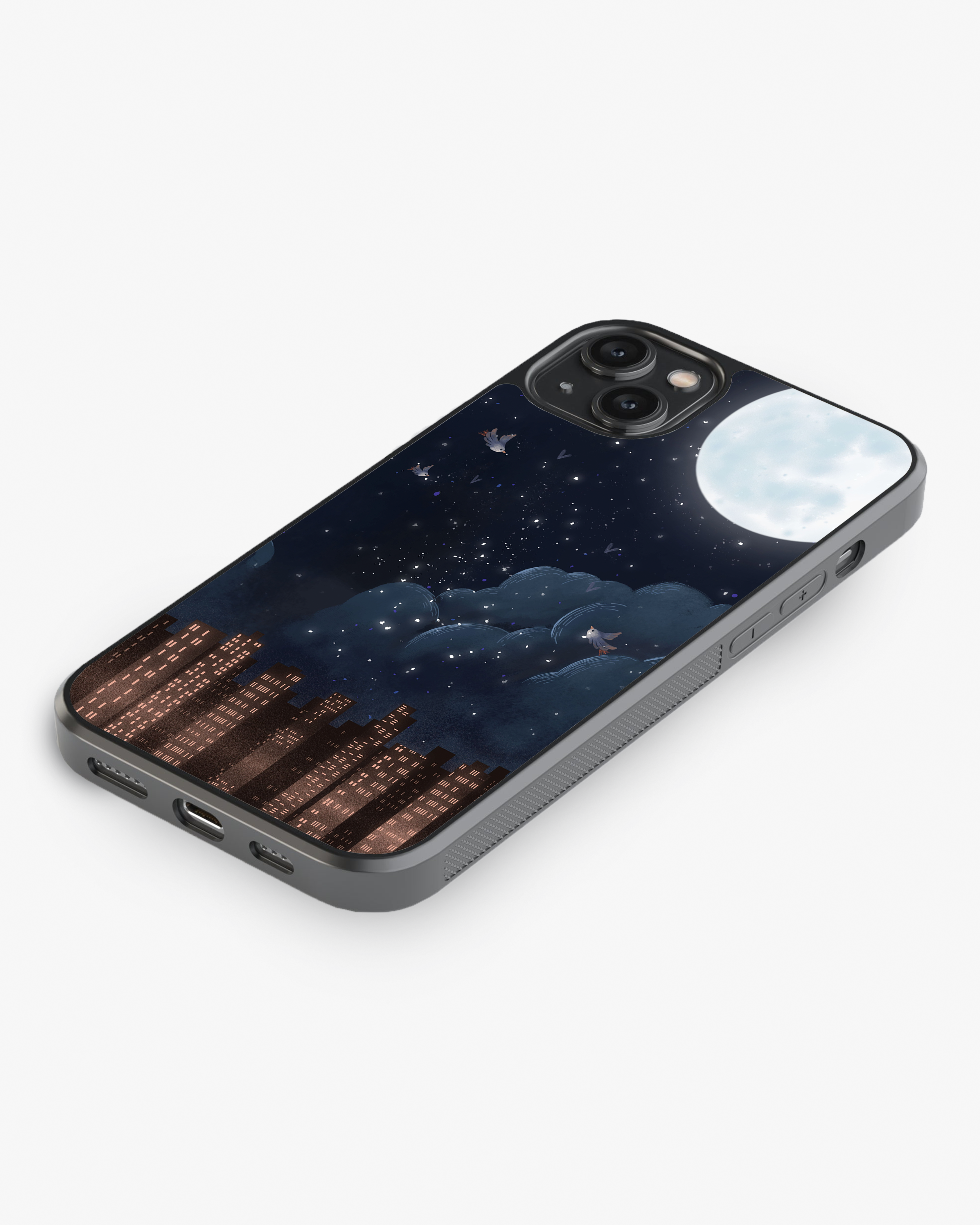 Midnight City Glass Case