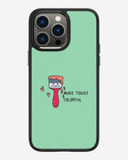 HappyHue iPhone Case