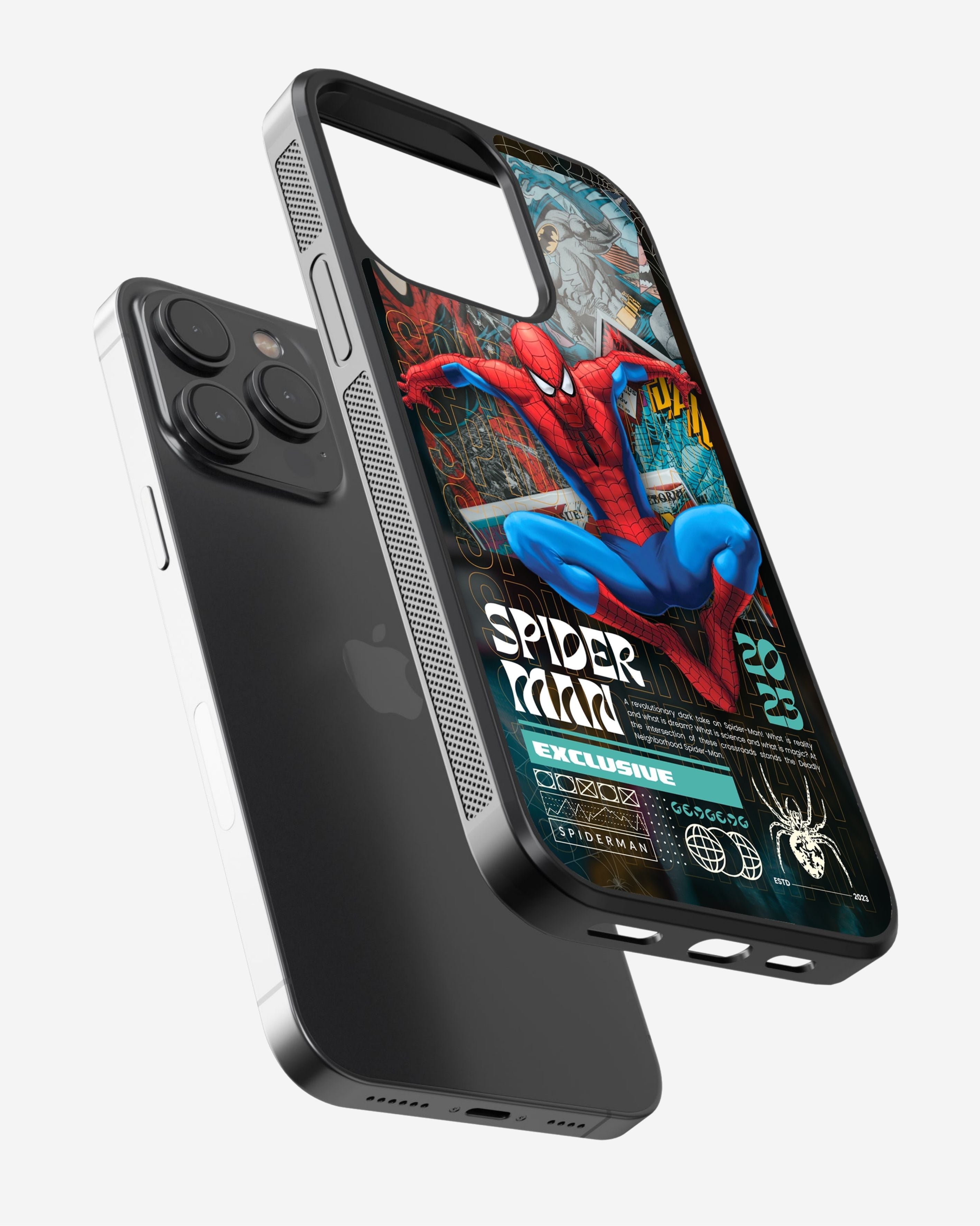 Spidey Verse Glass Case