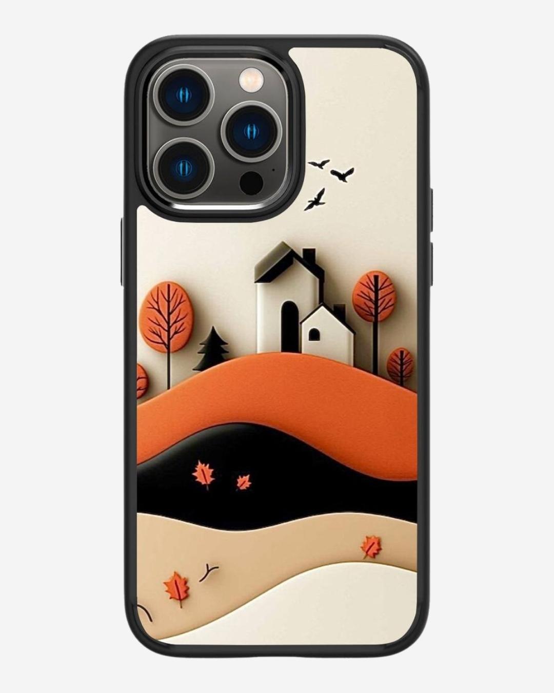 Golden Season iPhone Case