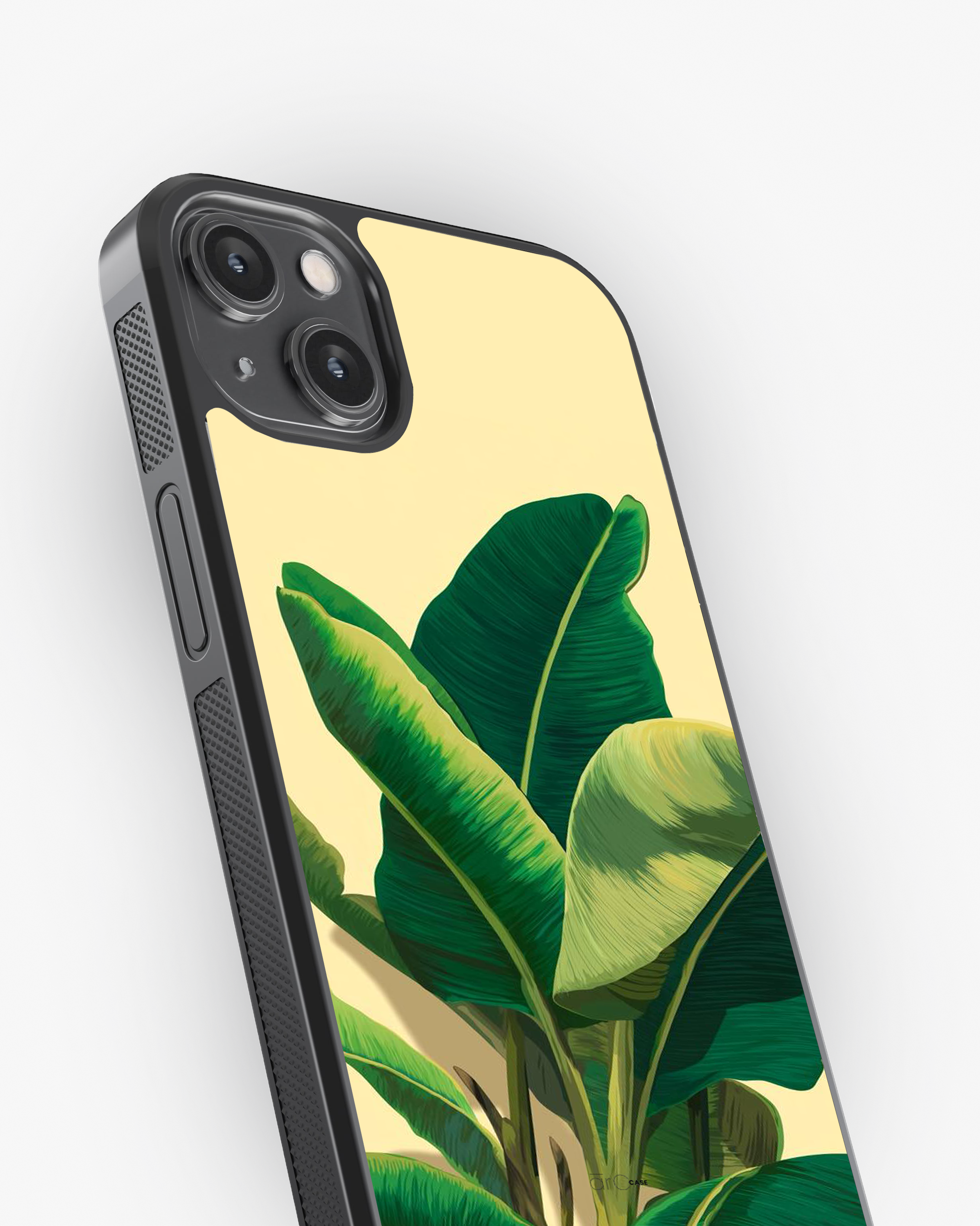 Tropical Banana Leaves – Aesthetic Botanical Premium Case Cover Glass Case