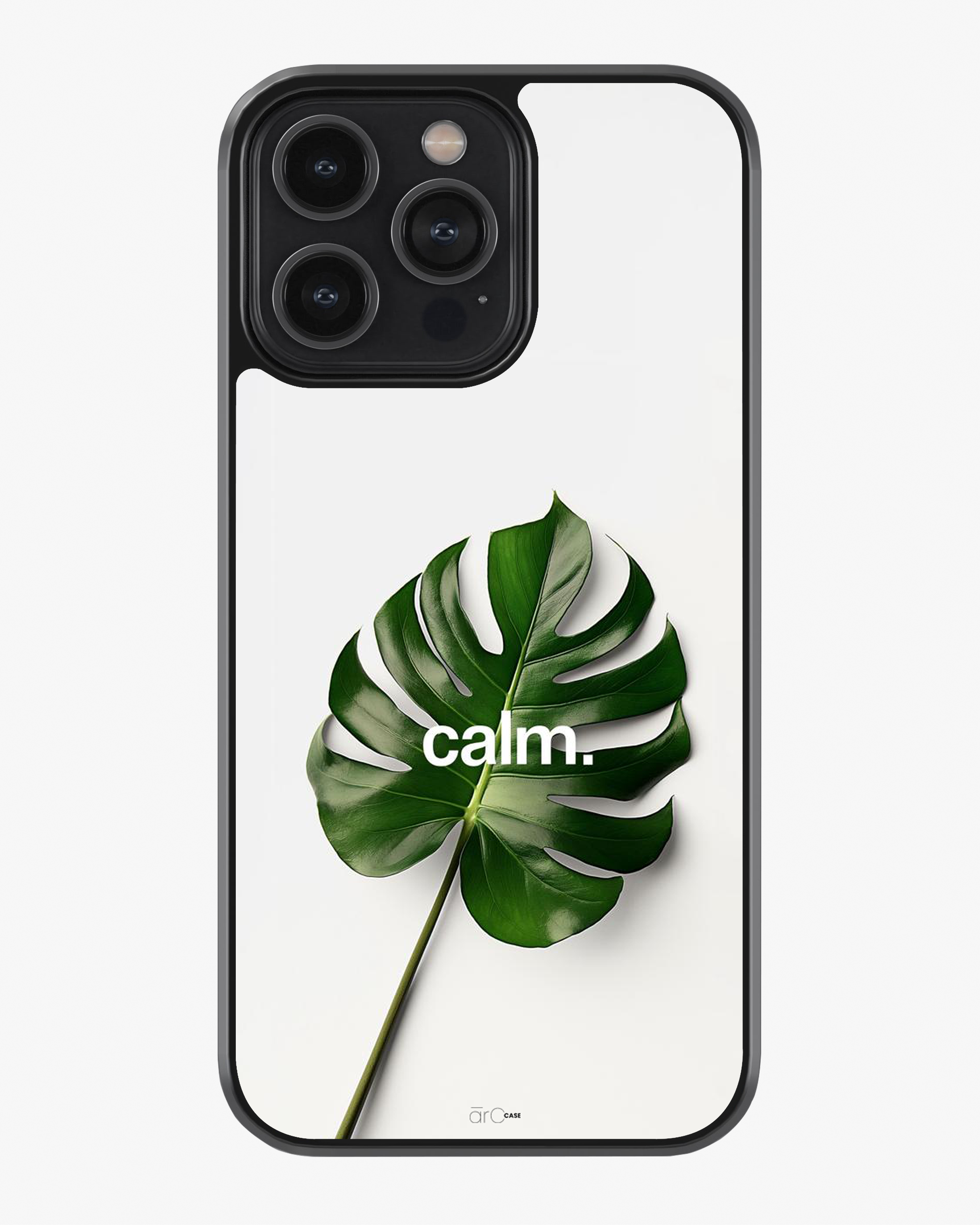 Calm Leaf – Minimal Botanical Aesthetic Premium Case Cover Glass Case