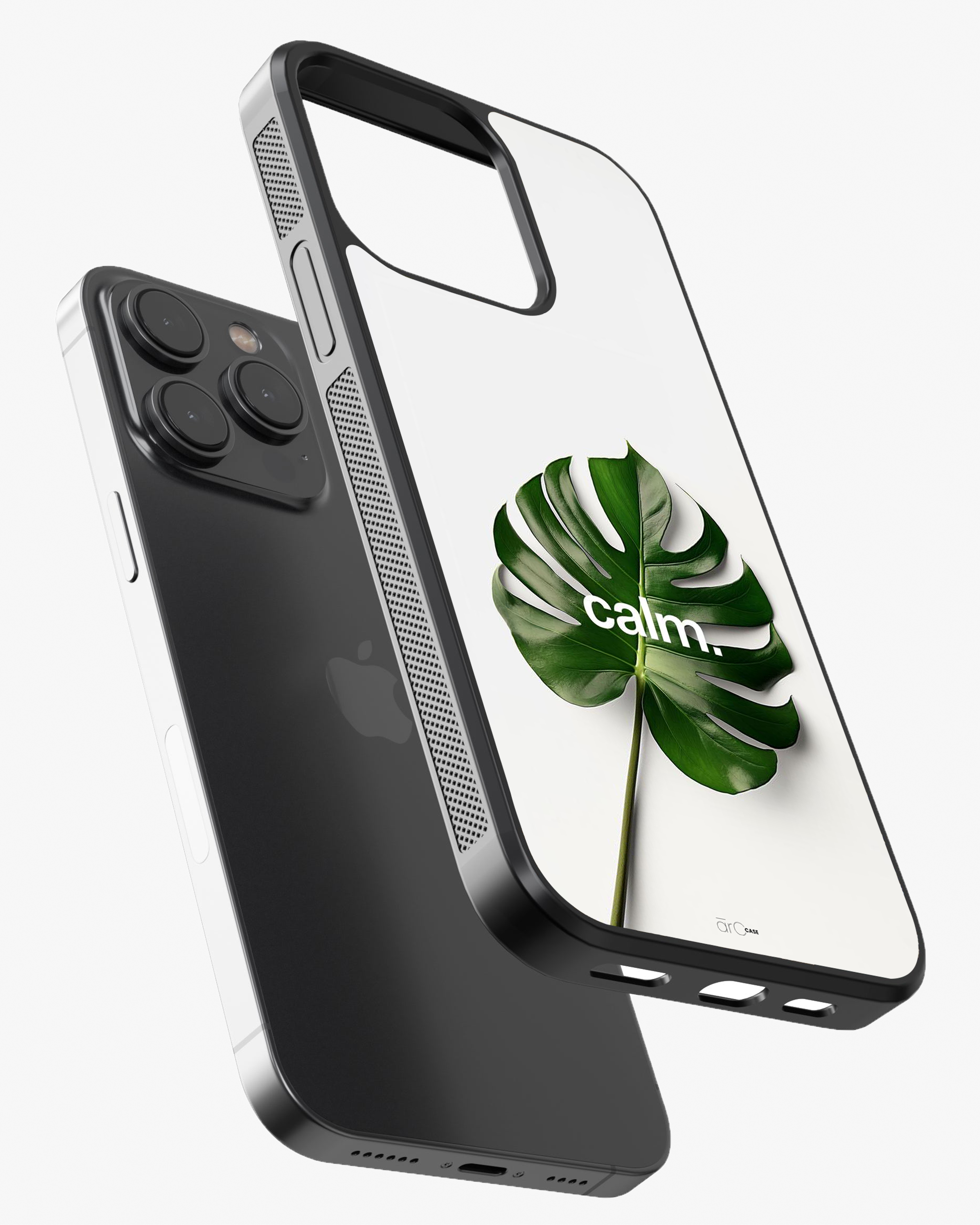 Calm Leaf – Minimal Botanical Aesthetic Premium Case Cover Glass Case