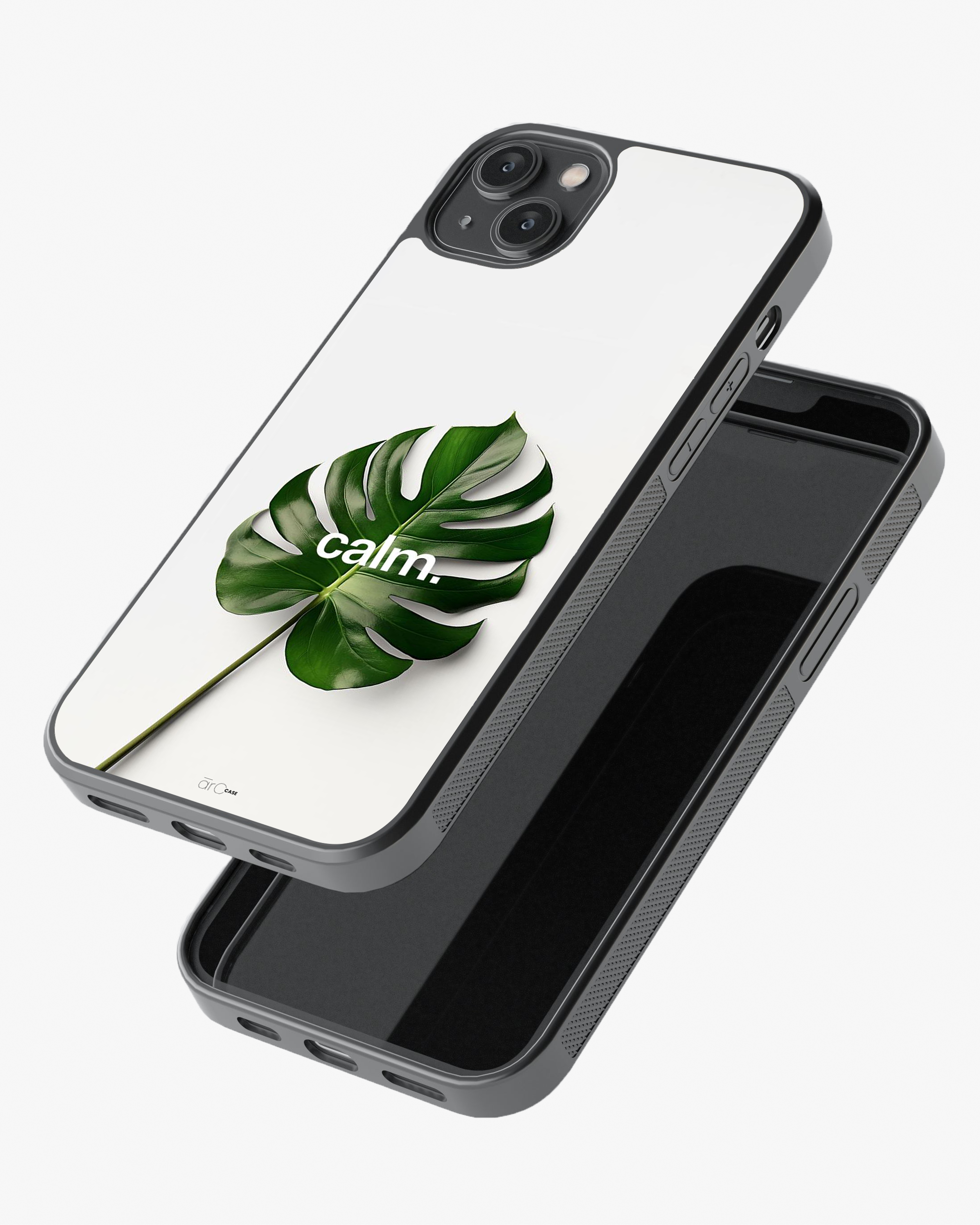 Calm Leaf – Minimal Botanical Aesthetic Premium Case Cover Glass Case