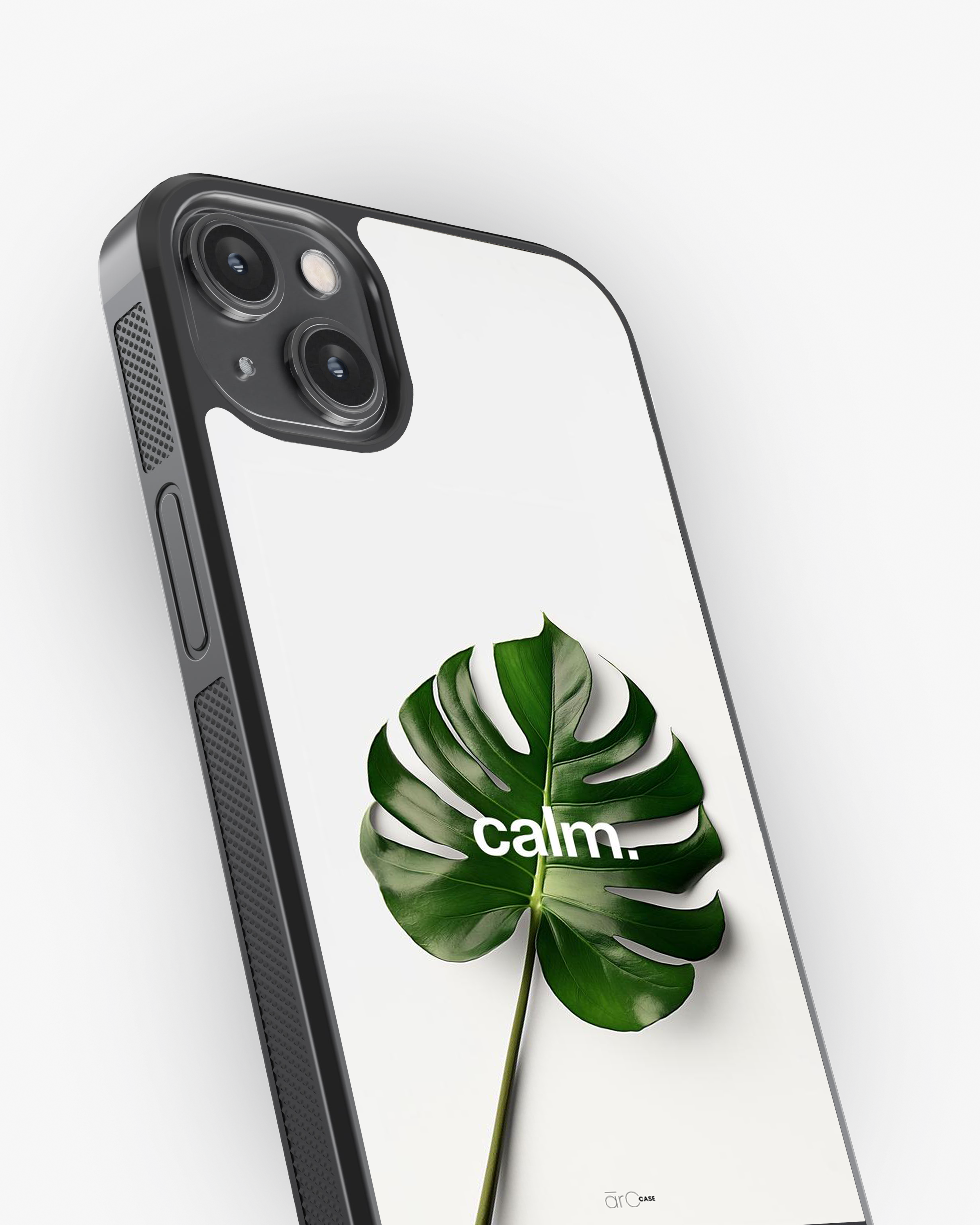 Calm Leaf – Minimal Botanical Aesthetic Premium Case Cover Glass Case
