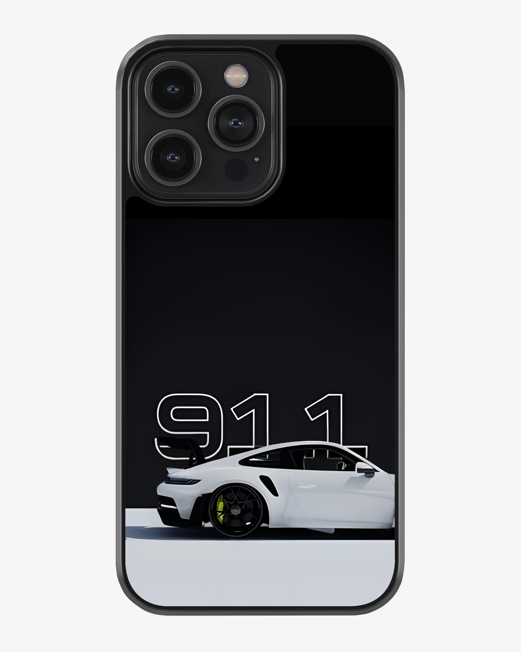 911 Turbo Art Glass Case