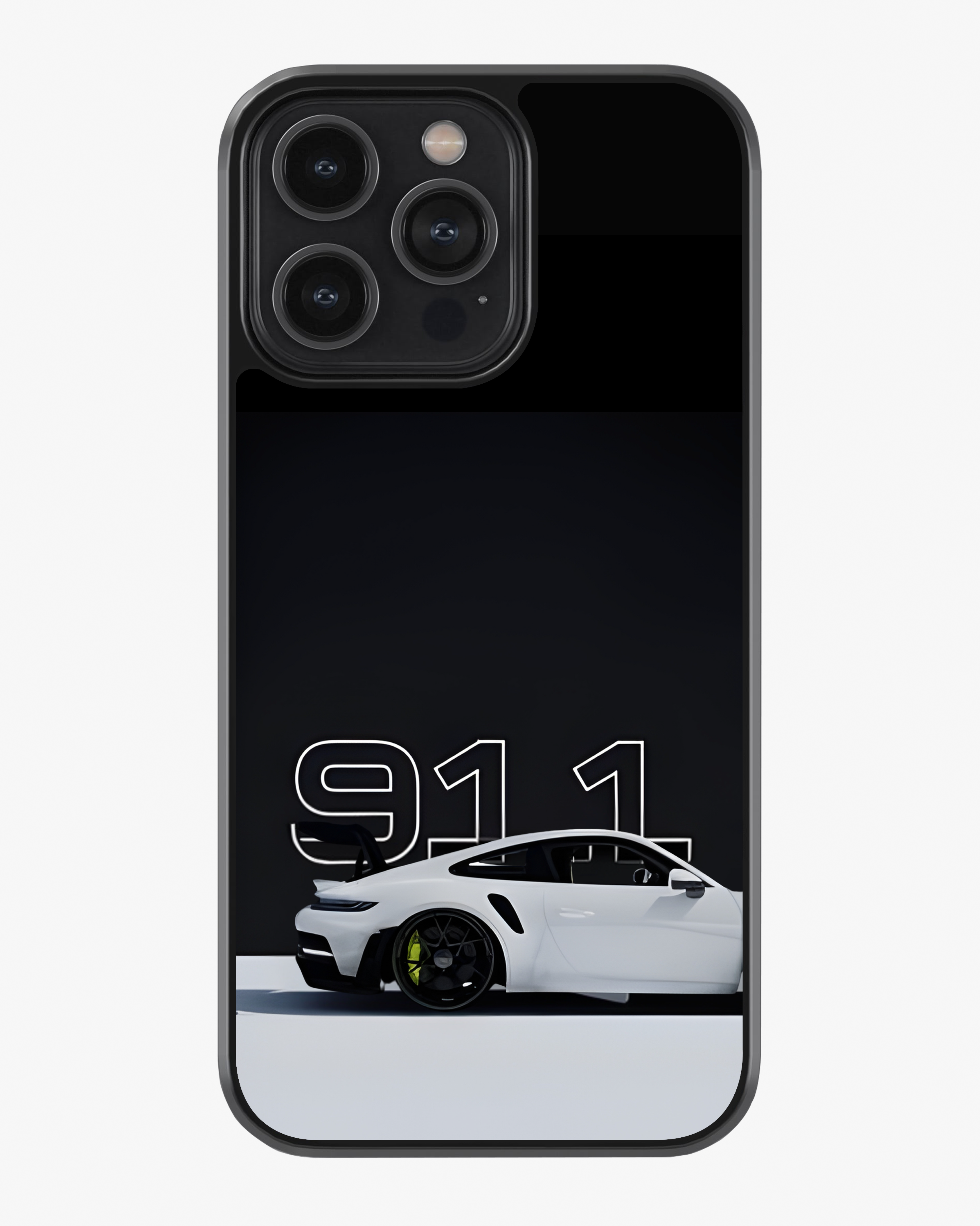 911 Turbo Art Glass Case