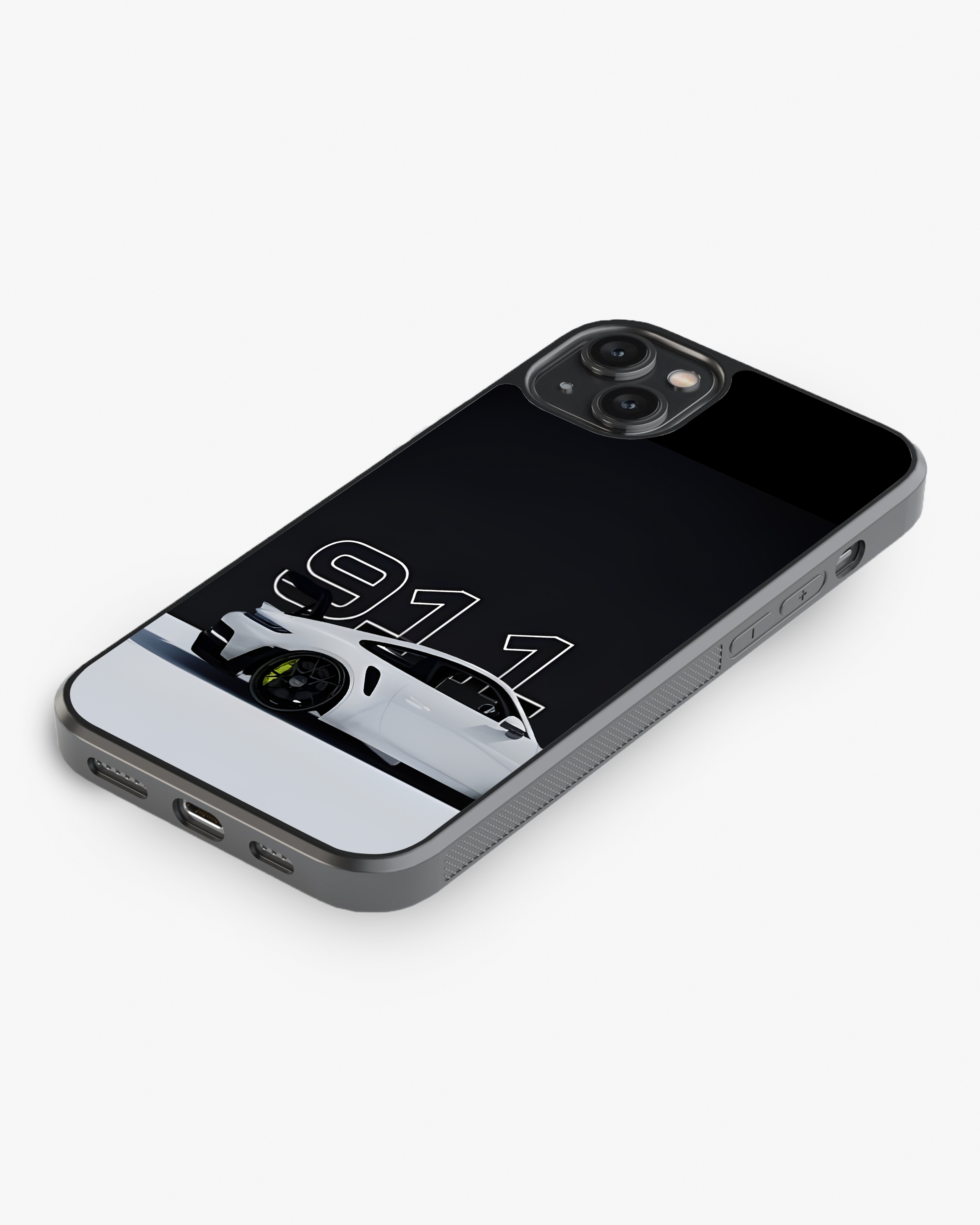 911 Turbo Art Glass Case