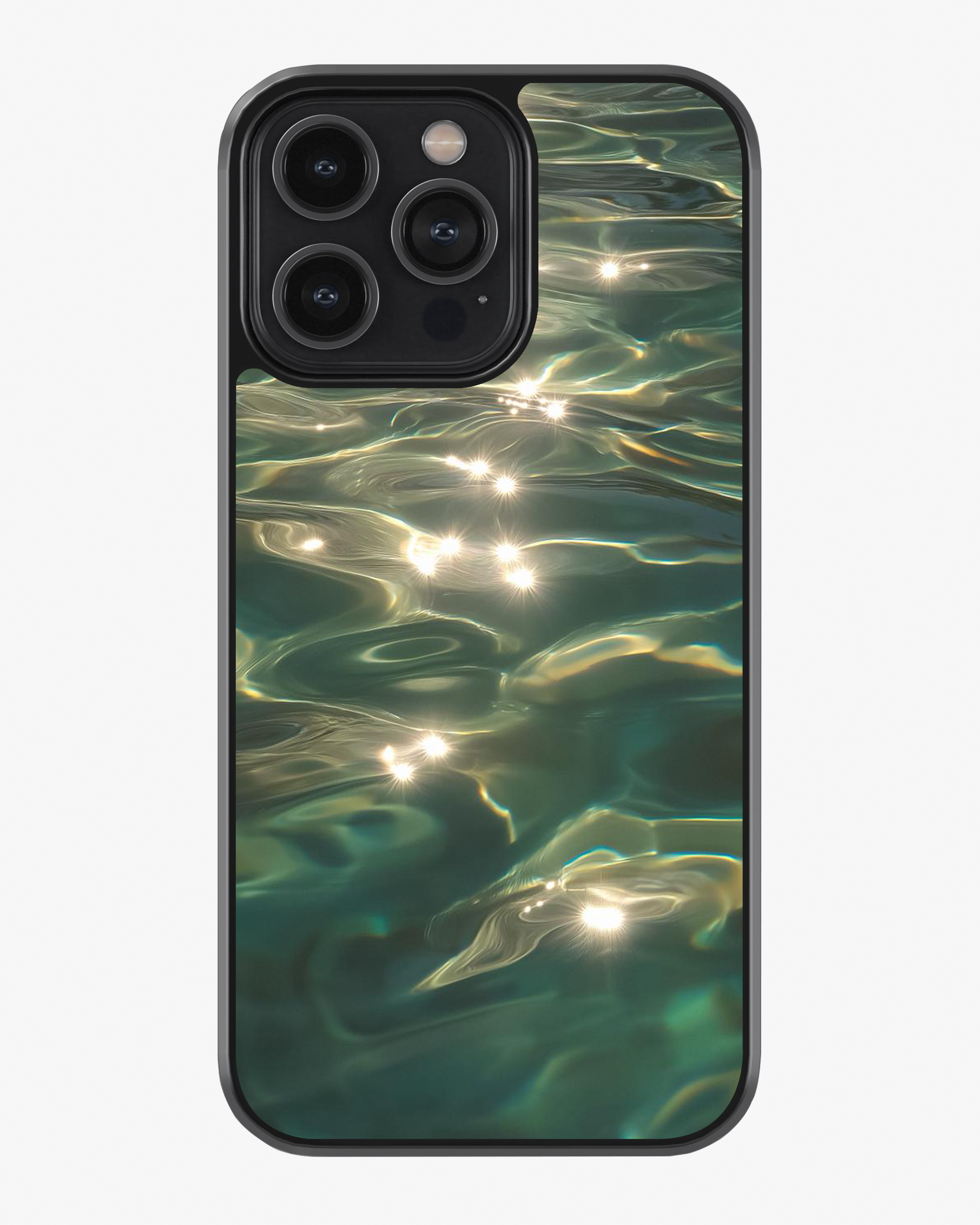 Liquid Gold – Sunlit Water Case Cover Glass Case