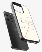 Aesthetic Minimal Line  Phone Glass Case