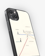 Aesthetic Minimal Line  Phone Glass Case