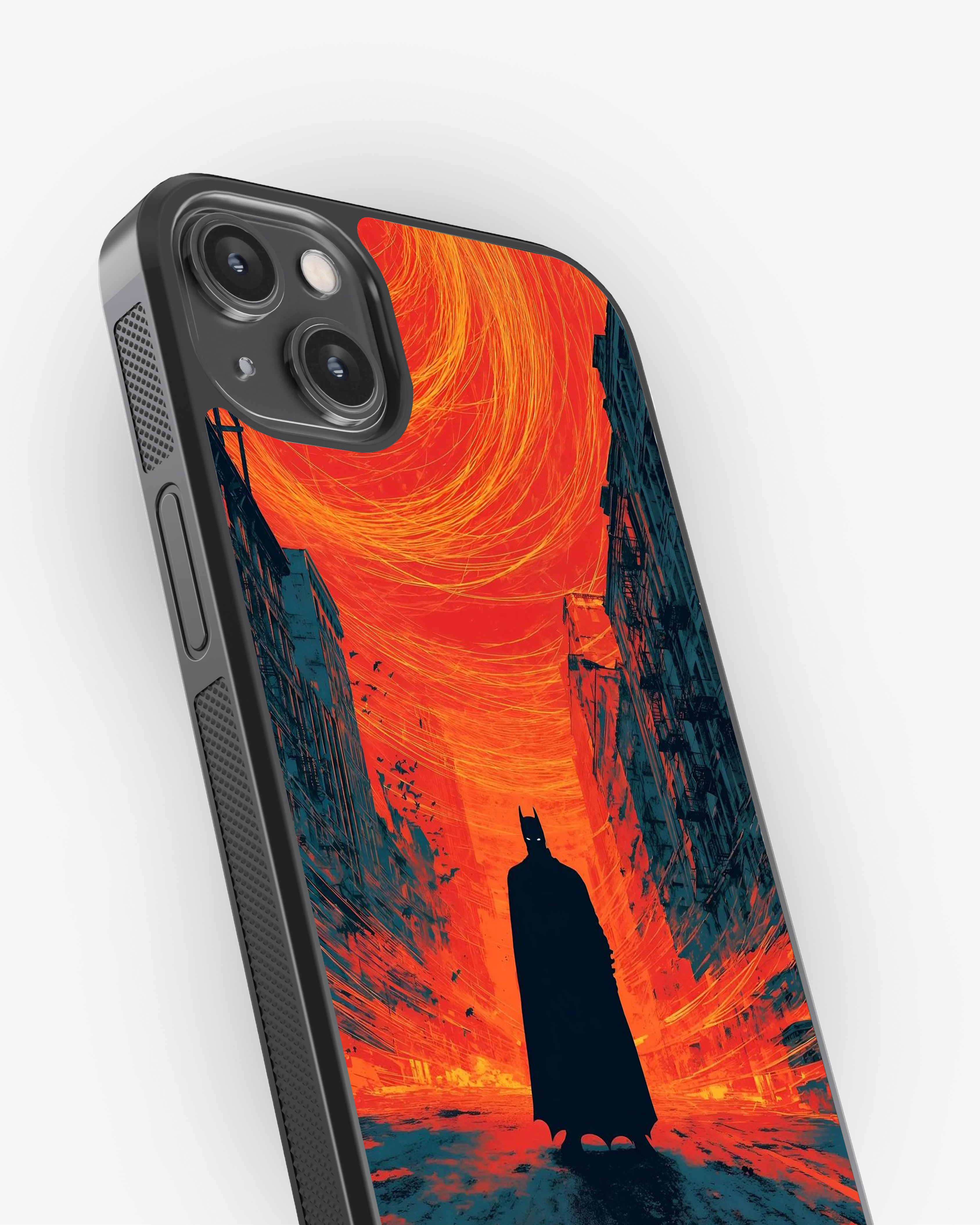 Batman Orange Glass Case