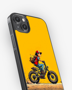 Pikachu & Rider Adventure Phone  Cover Glass Case