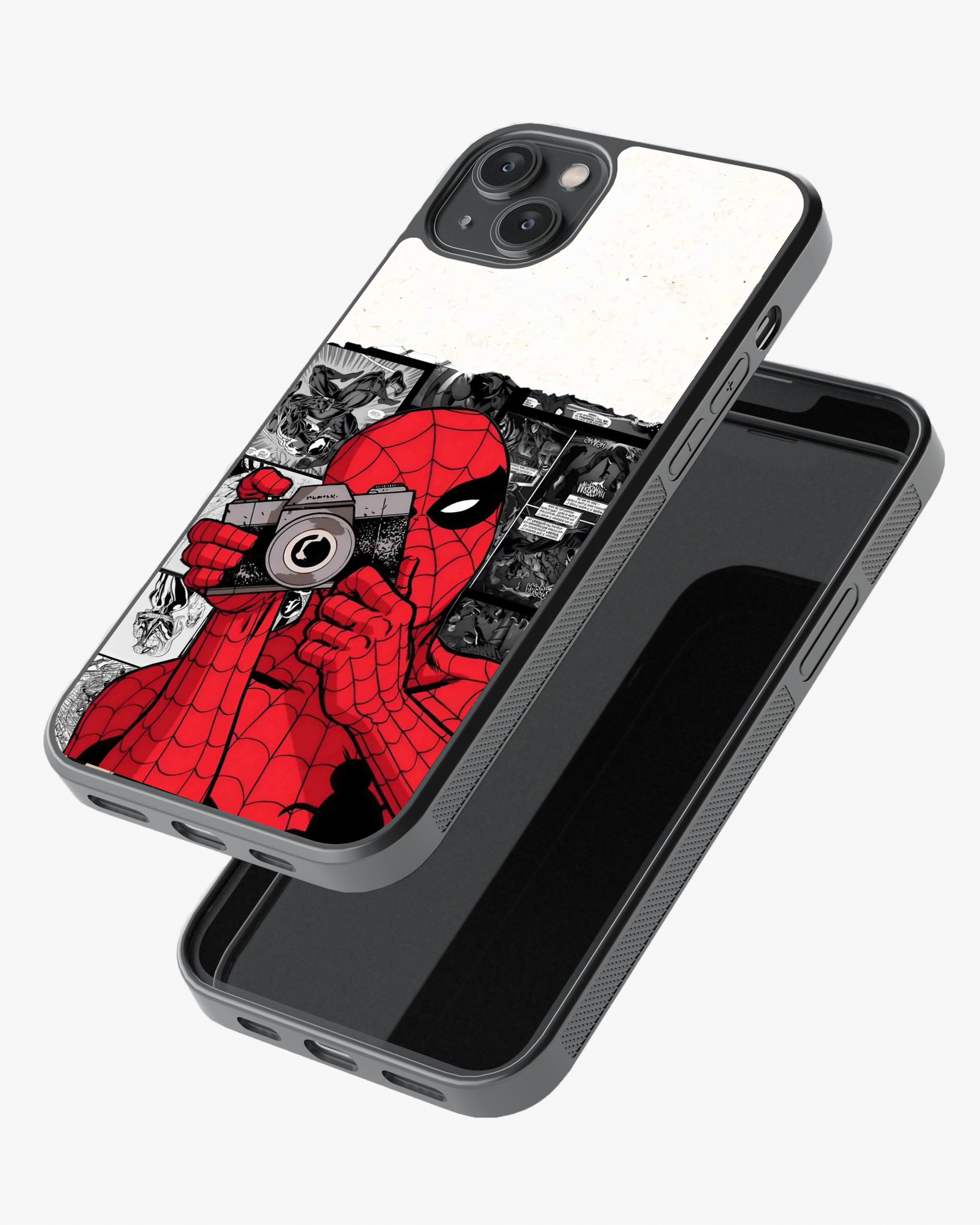 Spider-Man Comic Photography  Phone Cover Glass Case