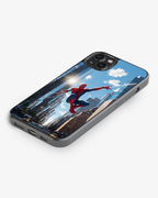 Spiderman City Swing Mobile Cover Glass Case