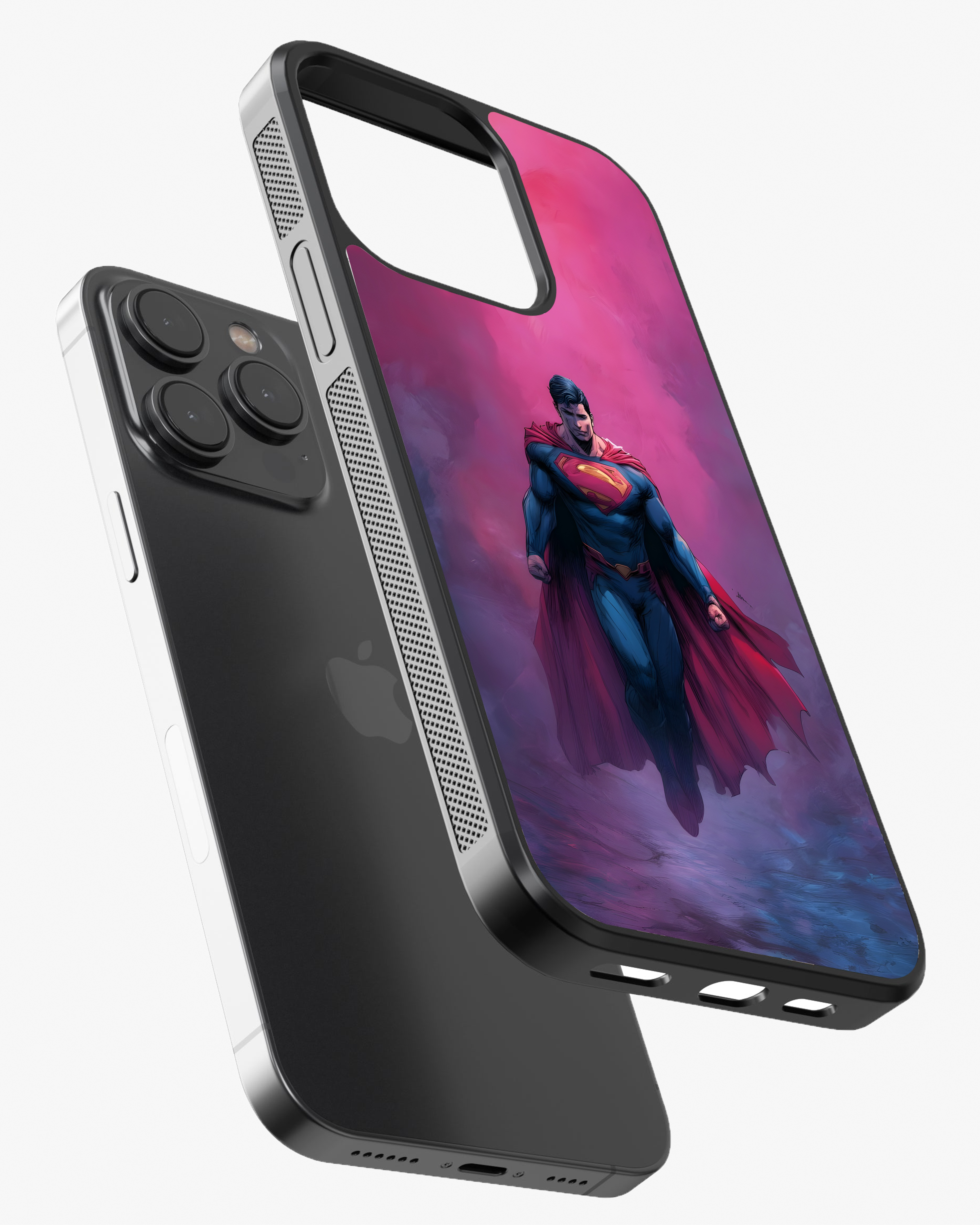 Superman Power Mode Mobile Cover Glass Case