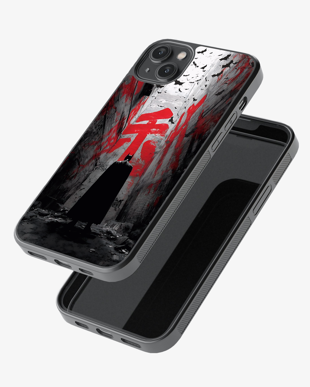 Dark Knight Alley Artwork Phone Cover Glass Case