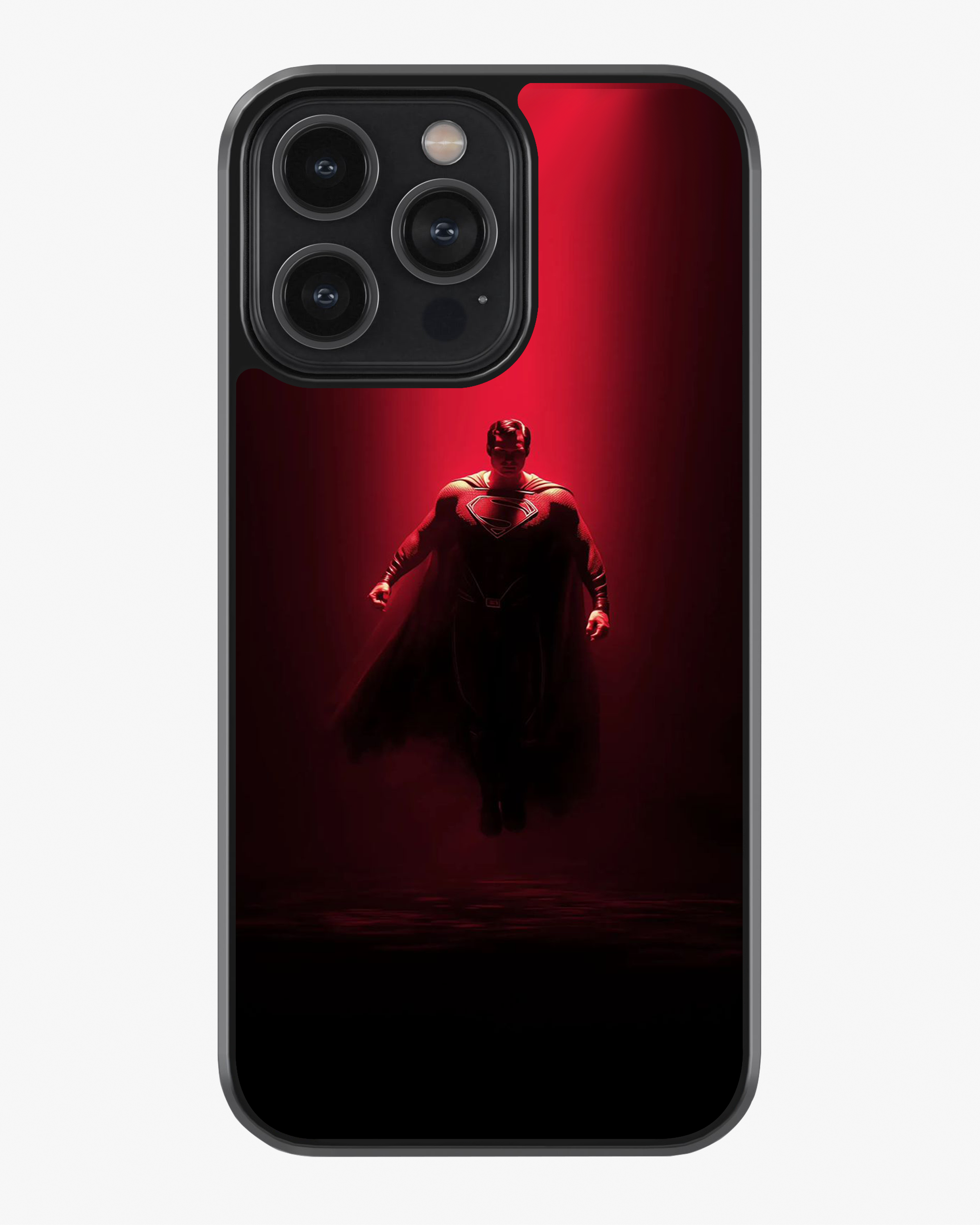 Dark Sky Rising Superhero Phone Cover Glass Case