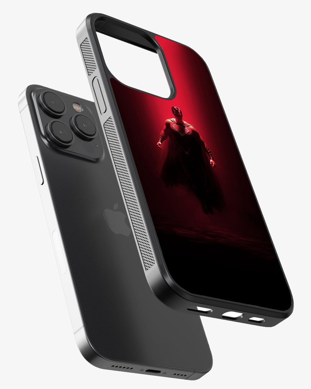 Dark Sky Rising Superhero Phone Cover Glass Case