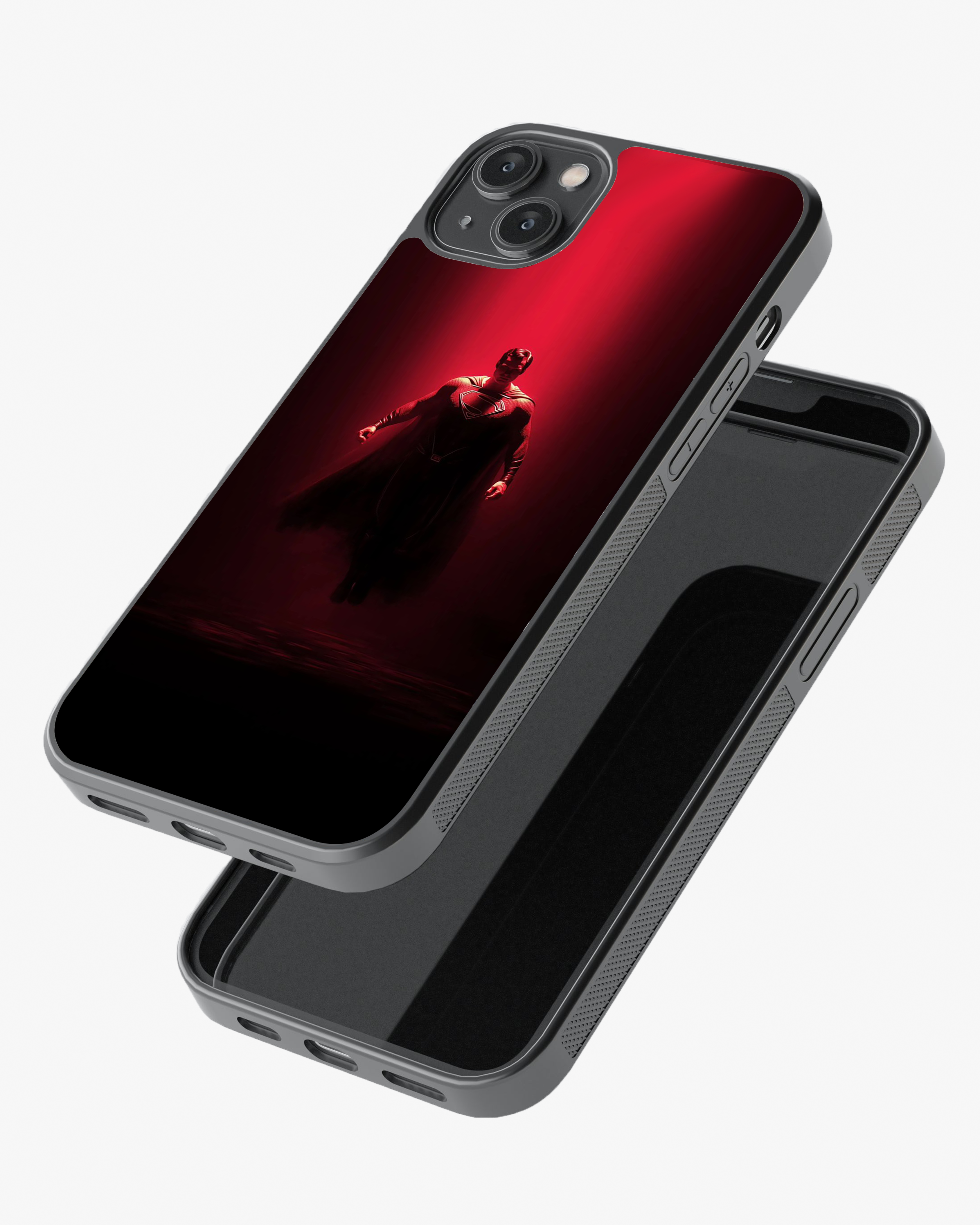 Dark Sky Rising Superhero Phone Cover Glass Case