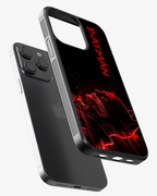 Dark Masked Hero Red Edition Phone Cover Glass Case