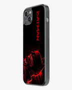 Dark Masked Hero Red Edition Phone Cover Glass Case