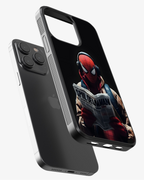 Chill Spiderman Reading Newspaper Mobile Cover Glass Case