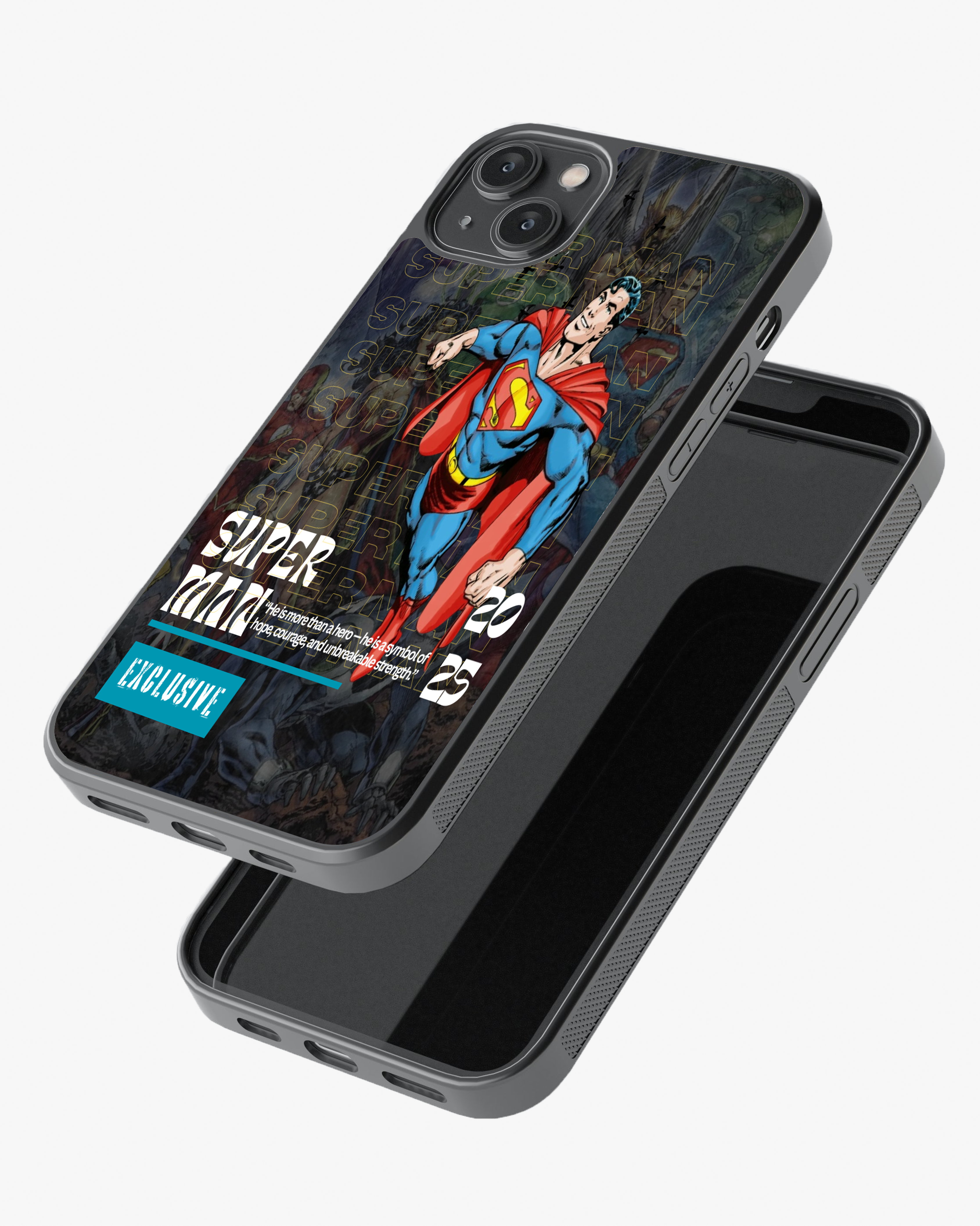 Superman 2025 Edition  – Iconic Superhero Design  Glass Case