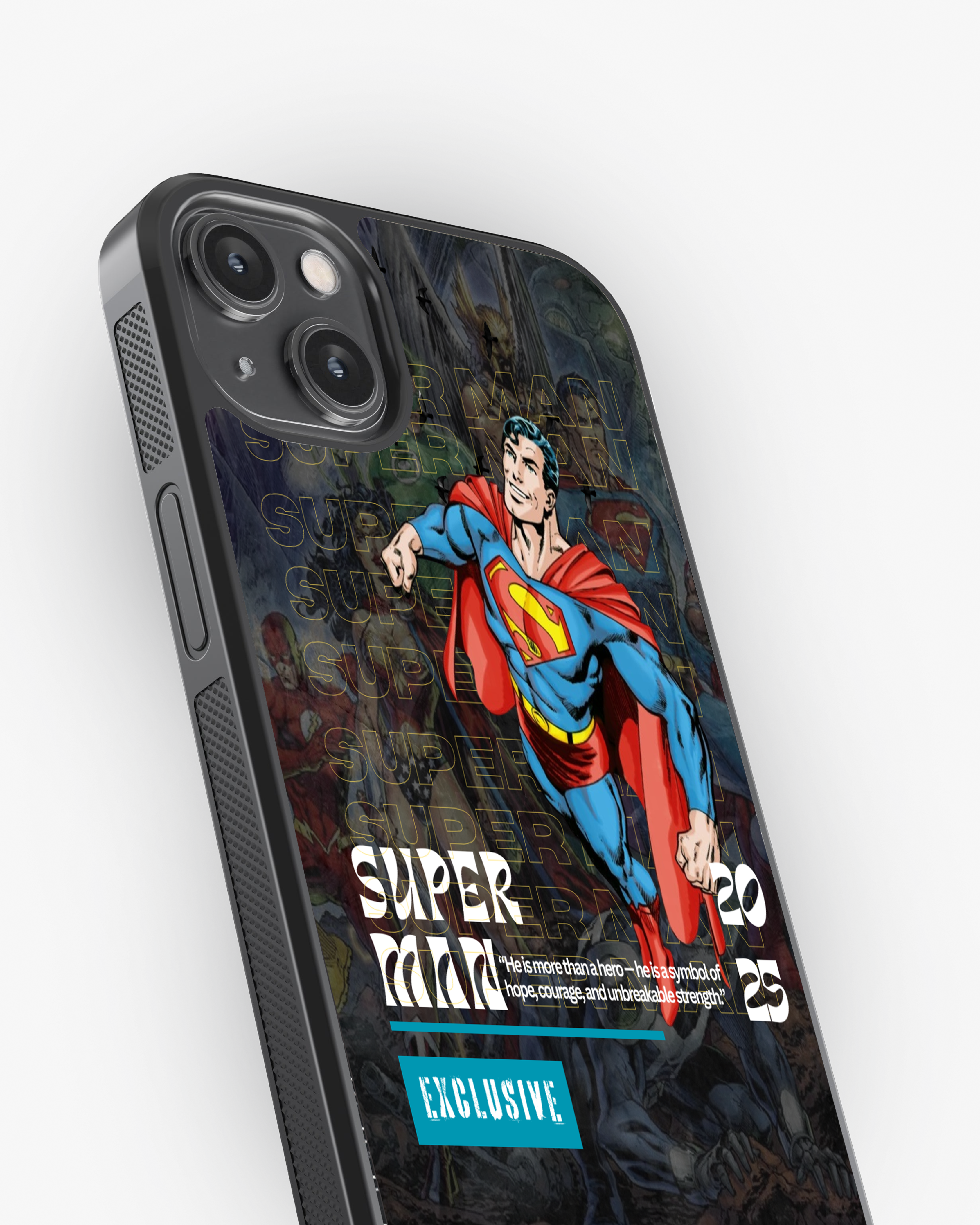 Superman 2025 Edition  – Iconic Superhero Design  Glass Case