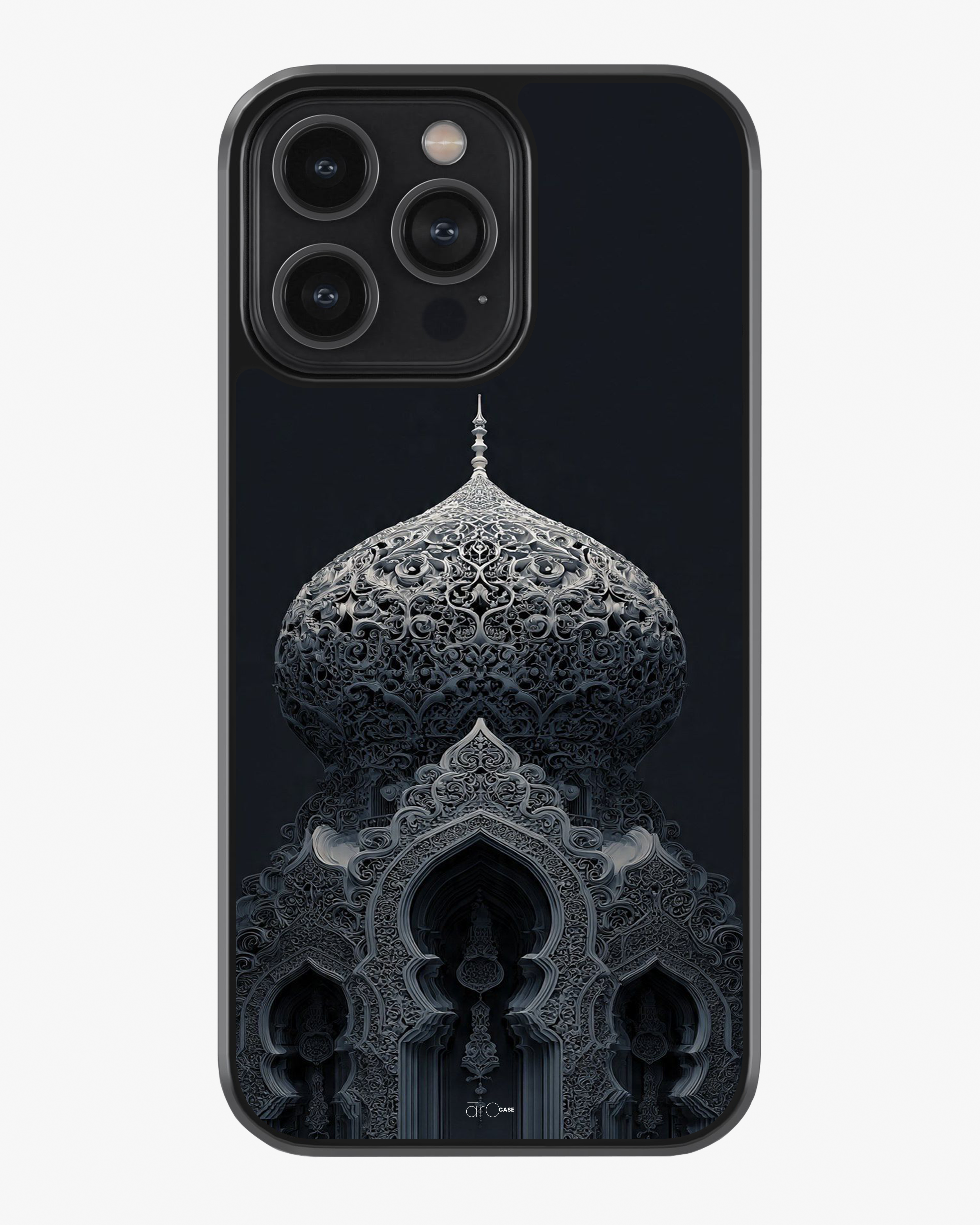 Midnight Minaret – Premium Dark Luxury Case Cover Glass Case