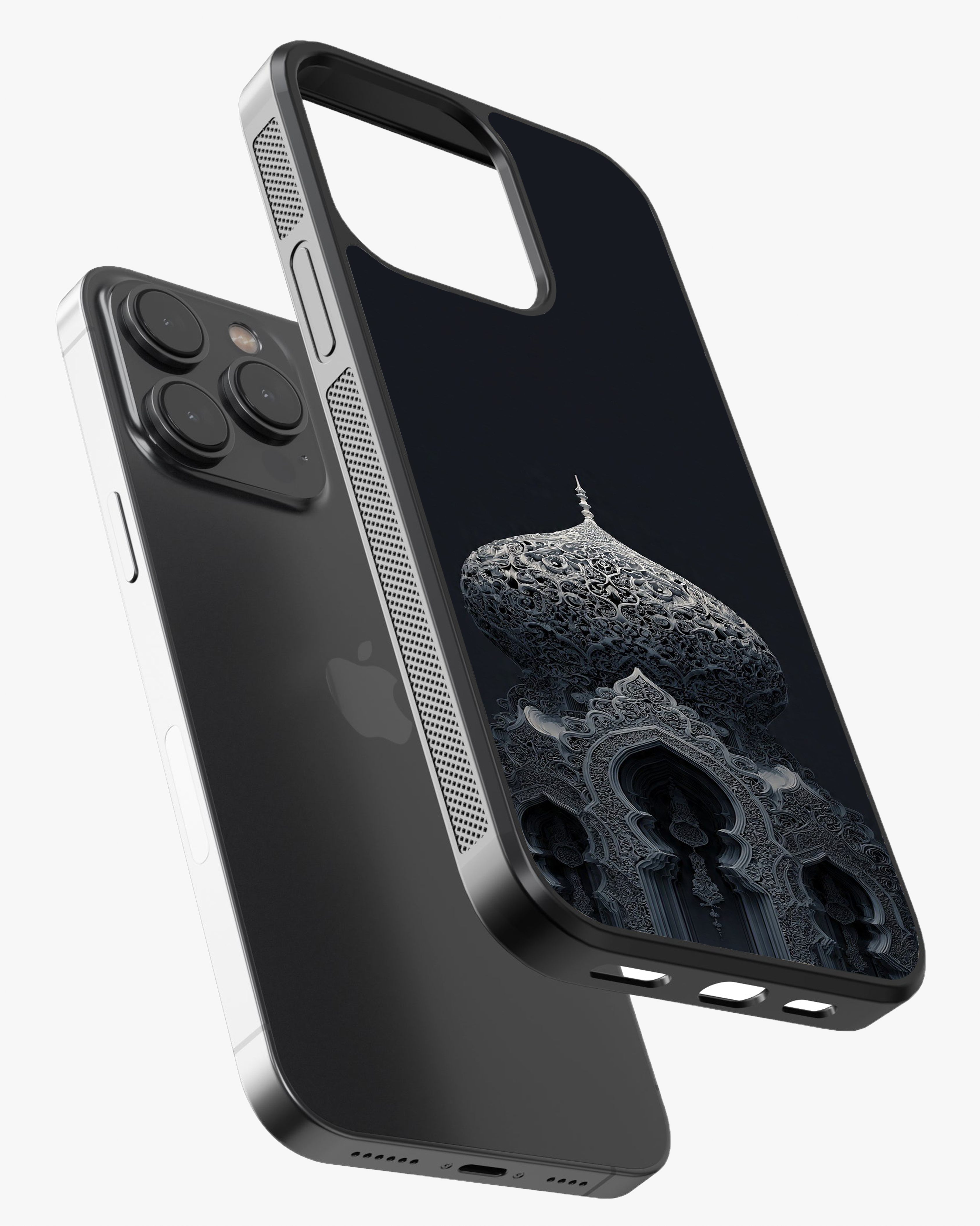 Midnight Minaret – Premium Dark Luxury Case Cover Glass Case