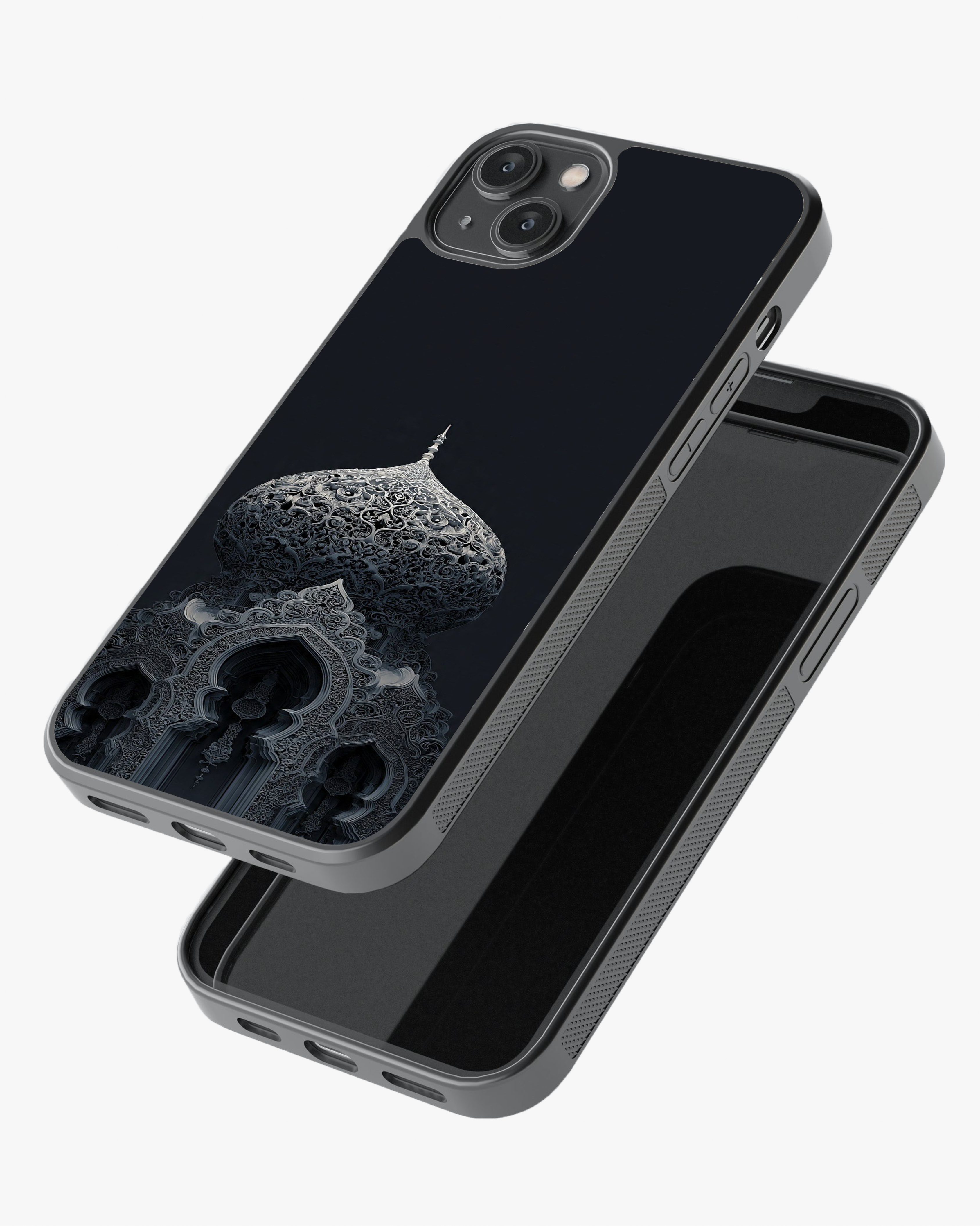 Midnight Minaret – Premium Dark Luxury Case Cover Glass Case