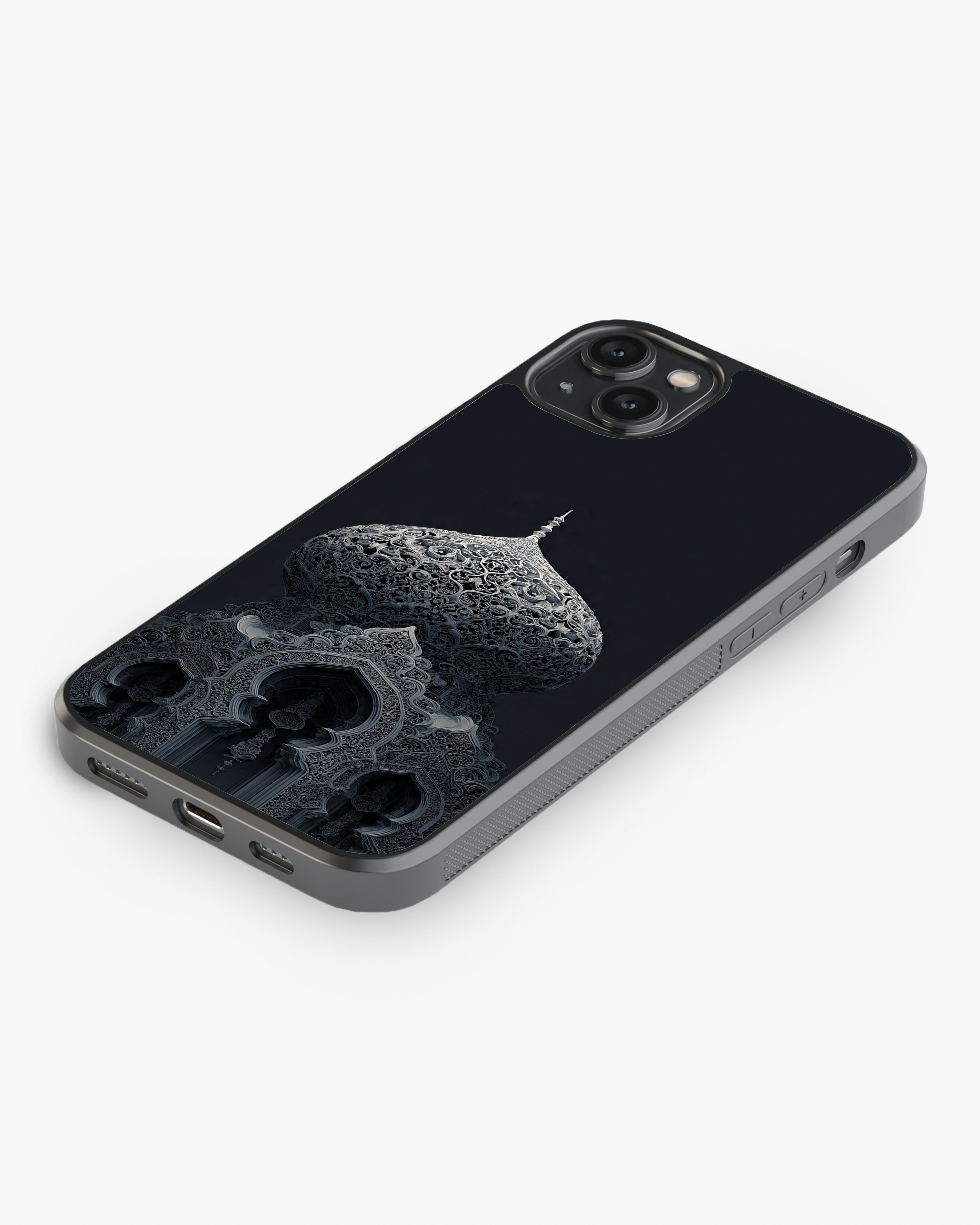 Midnight Minaret – Premium Dark Luxury Case Cover Glass Case